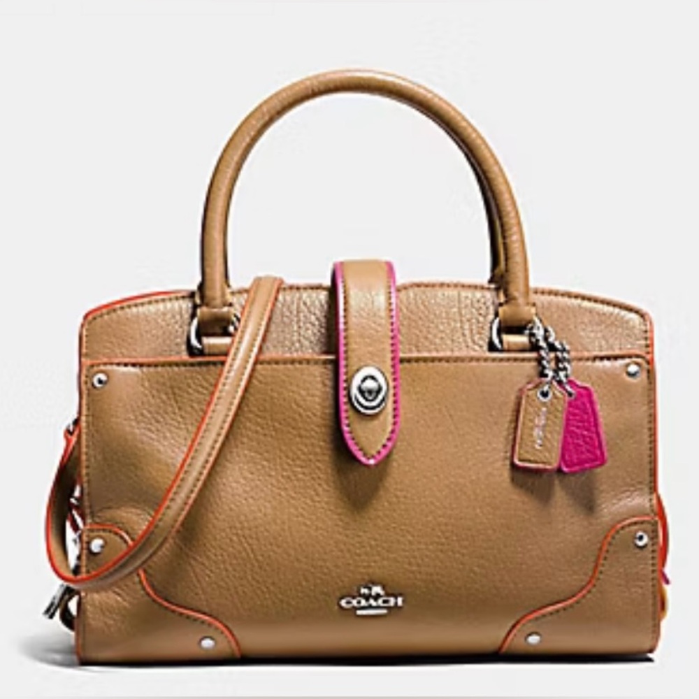 Coach Mercer Satchel - Picture 2 of 12